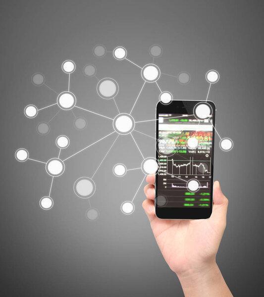  smartphone in hand