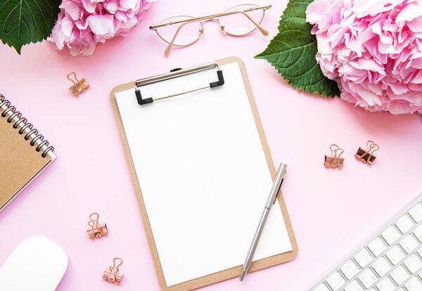 Home office desk workspace