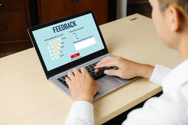 Customer feedback and review analysis by modish computer software for corporate business