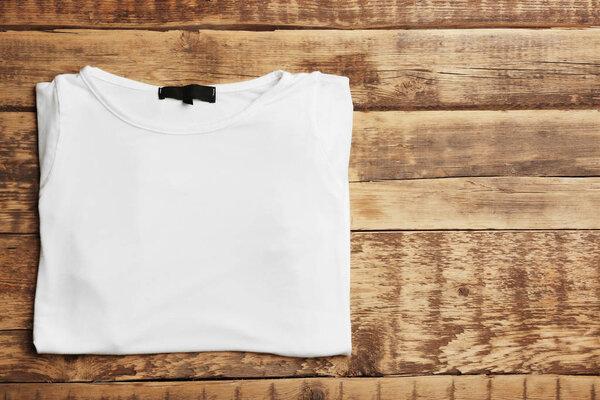 Blank white t-shirt