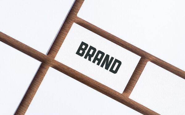 Brand design presentation concept