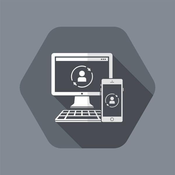 Synchronization account on devices
