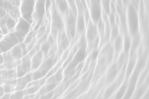 Abstract white transparent water shadow surface texture natural ripple background