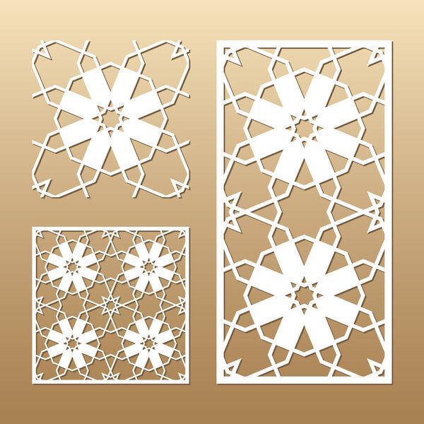 Laser cut vector panel